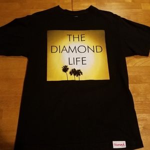 Men's Diamond Supply Co Life Shirt. Size medium.